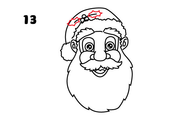 vẽ ông già Noel